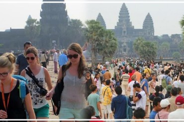 កម្ពុជាទទួលបានចំណូលជាង 16 លាន ដុល្លារពីការលក់សំបុត្រឲ្យភ្ញៀវទេសចរបរទេសចូលកម្សាន្តនៅរមណីយដ្ឋានអង្គរ