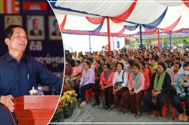 លោកឃួងស្រេងអំពាវនាវឲ្យប្រជាពលរដ្ឋរៀបចំផែនការគ្រួសារឲ្យបានល្អមុននឹងយកវិញ្ញាបនបត្រសម្គាល់ម្ចាស់អចលនវត្ថុទៅប្រចាំនៅធនាគារបើពុំដូច្នេះទេបងប្អូននឹងជួបបញ្ហាធ្ងន់ធ្ងរជាមួយបំណុលធនាគារ