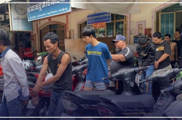 បំបែកសម្បុកជនសង្ស័យ 12 នាក់ពាក់ព័ន្ធលួច,ឆក់,គាស់ផ្ទះនៅខណ្ឌពោធិ៍សែនជ័យ