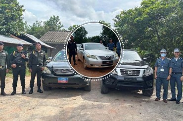 កម្លាំងកងរាជអាវុធហត្ថខេត្តកោះកុង សហការជាមួយកម្លាំងសាខាគយនិងរដ្ឋាករខេត្តកោះកុង ឃាត់ចាប់រថយន្តសង្ស័យគ្មានបង្កាន់ដៃពន្ធគយនាំចូល ចំនួន០៣គ្រឿង នៅខេត្តកោះកុង