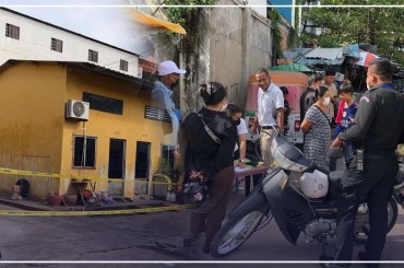 ទាស់ពាក្យសម្តីប្រពន្ធនាំកូនទៅនៅផ្ទះជួលផ្សេងប្តីចងកសម្លាប់ខ្លួន