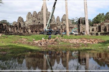 អាជ្ញាធរជាតិអប្សរា មានគម្រោងស្ដារស្រះទឹកនៅភាគខាងកើតរបស់ប្រាសាទបាយ័ន