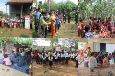 អង្គការដោះមីនកម្ពុជា(CSHD) ចុះអប់រំអំពីគ្រោះថ្នាក់ដោយសារយុទ្ធភណ្ឌគ្រឿងផ្ទុះនៅតាមបណ្ដាសាលារៀន និងសហគមន៍ដែលរងផលប៉ះពាល់ដោយសារយុទ្ទភណ្ឌគ្រឿងផ្ទុះ