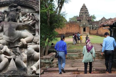 អាជ្ញាធរជាតិអប្សារា៖ប្រាសាទបន្ទាយសំរ៉ែជម្រើសទស្សនាល្អសម្រាប់ទេសចរចូលចិត្តភាពស្ងប់ស្ងាត់