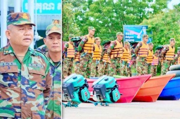 កងកម្លាំងរបស់ កងពលតូចថ្មើរជើងលេខ៥១ ជិតមួយពាន់នាក់ ត្រៀមអន្តរាគមន៍ ជួយសង្រ្គោះប្រជាពលរដ្ឋរងគ្រោះដោយទឹកជំនន់