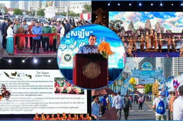 រយៈពេល២ថ្ងៃ មានភ្ញៀវ៤៦ម៉ឺននាក់ចូលទស្សនាបុណ្យសមុទ្រនៅខេត្តព្រះសីហនុ