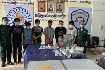 បង្ក្រាបគ្រឿងញៀន18ករណីឃាត់ខ្លួនជនពាក់ព័ន្ធបានចំនួន 38 នាក់