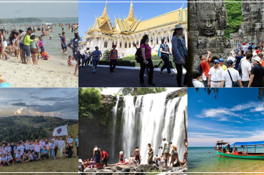 នៅដើមខែមករានេះកម្ពុជាទទួលបានភ្ញៀវទេសចរសរុបជិត 46 ម៉ឺននាក់