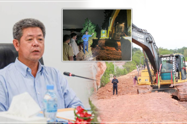 លោក គួច ចំរើន ជំរុញឱ្យក្រុមបច្ចេកទេសត្រូវពន្លឿនការជួសជុលទំនប់ទឹក ក្បាលម៉ាស៊ីនបូមទឹកនិងបណ្តាញអគ្គិសនីឲ្យបានឆាប់ដែលរងការខូចខាតដោយសារបាក់ស្រុតដីនៅខេត្តព្រះសីហនុ