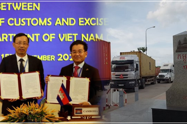 កម្ពុជា-វៀតណាម ប្តេជ្ញាពន្លឿនរំហូរពាណិជ្ជកម្មស្របច្បាប់ និងទប់ស្កាត់បទល្មើសឆ្លងដែន