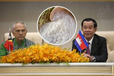 រដ្ឋមន្ត្រីពាណិជ្ជកម្មកម្ពុជា និងរដ្ឋមន្ត្រីការបរទេសនិងសហប្រតិបត្តិការនៃសាធារណរដ្ឋប្រជាធិបតេយ្យទីម័រខាងកើត ចុះហត្ថលេខាលើអនុស្សរណៈនៃការយោគយល់គ្នា ស្តីពីពាណិជ្ជកម្មអង្កររវាងប្រទេសទាំងពីរ