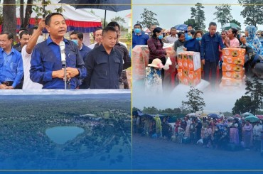 ពលរដ្ឋស្ម័គ្រចិត្តរុះរើផ្ទះនៅក្នុងតំបន់រមណីយដ្ឋានអង្គរទៅរស់នៅក្នុងភូមិធម្មជាតិរុនតាឯក ជាង ៥០០គ្រួសារបានទទួលអំណោយពីសម្តេចតេជោ